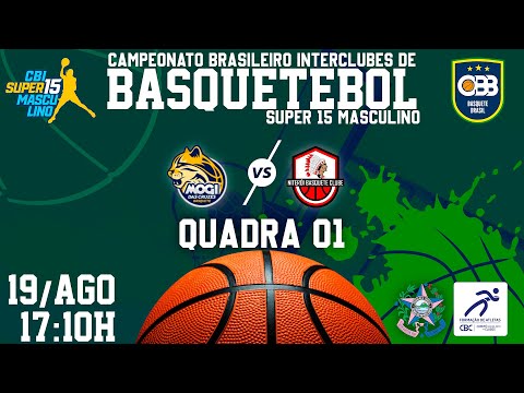 CBI - BRASILEIRO SUB15 MASCULINO - Mogi Basquete (SP) X Niterói BC (RJ)