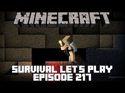 Minecraft Let's Play Episode 217- Working on the XP Farm Logistics!
