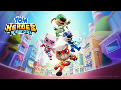 ⚡Talking Tom Heroes: Suddenly Super⚡（High definition version）