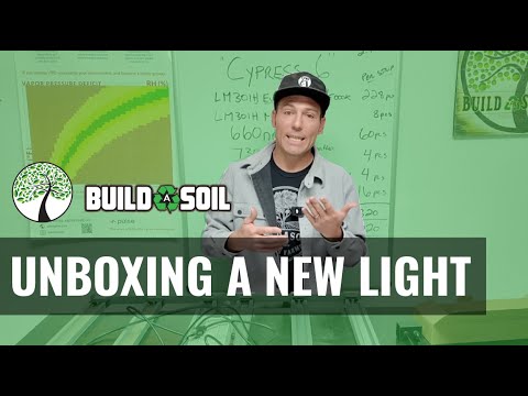 BuildASoil: CYPRESS 6 // UNBOXING // LED GROW LIGHT (Product Highlight)