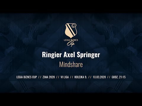 Skrót spotkania Ringier Axel Springer - Mindshare ( Legia Biznes Cup Zima 2020 )