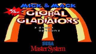 Sega Master System - Global Gladiators