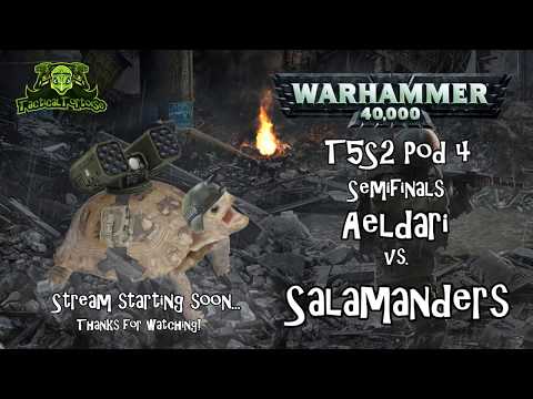 40k Batrep - Salamanders vs. Aeldari Aspect Warriors 2k ITC T5S2 Pod 4 SEMIFINALS