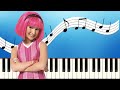 Bing Bang Time To Dance LazyTown Sheet Music