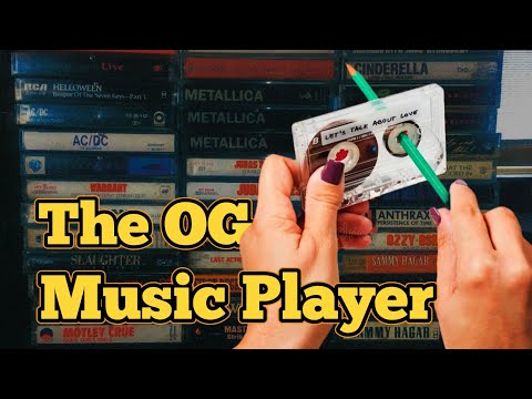 Old Technology Walked So Modern Music Could Stream. From Walkman Cassette Tape to Iphone.