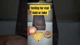1 करोड़ 30 लाख लोगों ने देखा वीडियो क्या खास है || Testing for real gold or fake gold