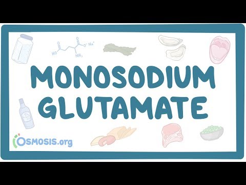 Monosodium glutamate