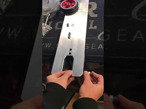 How to install a 8mm axle on the UrbanArtt Bones or Primo Evo Squared Deck.