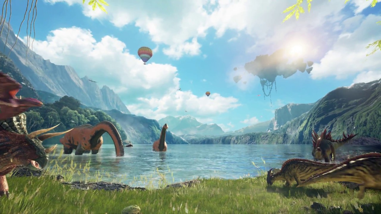 First in-game footage of Ark Park, the VR offshoot of Ark: Survival Evolved - YouTube
