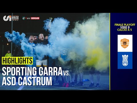Sporting Garra - ASD Castrum (Calcio a 5 - Finale Playoff Serie B)