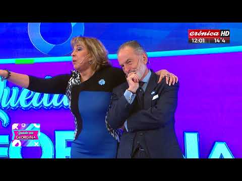 El pase entre Horacio Embón y Georgina Barbarrosa