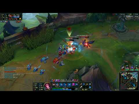 Fiora vs Wukong and Warwick