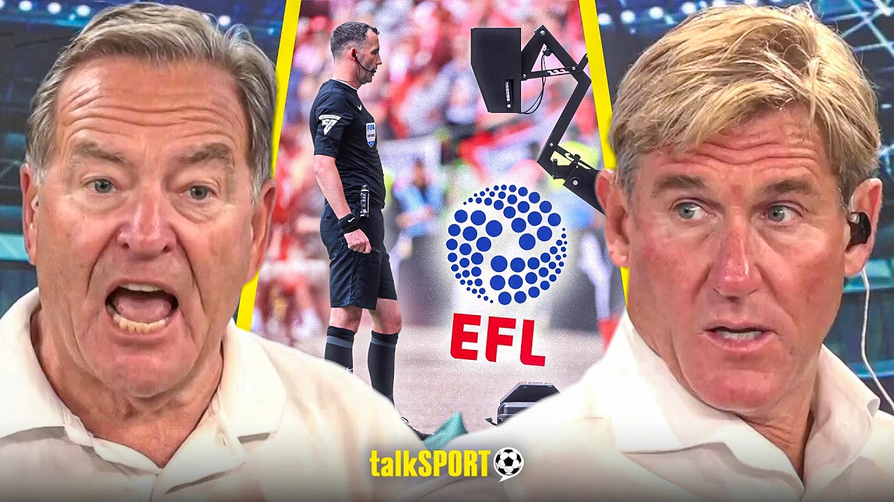 Simon Jordan RESPONDS to Jeff Stelling's PASSIONATE RANT on whether VAR is NEEDED in the EFL!