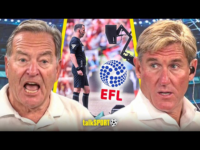 Simon Jordan RESPONDS to Jeff Stelling's PASSIONATE RANT on whether VAR is NEEDED in the EFL!