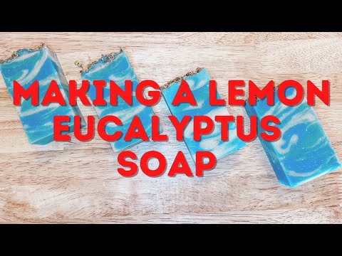Making A Lemon Eucalyptus Soap 🧼 #withme
