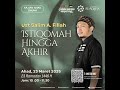 Istiqomah Hingga Akhir Ust Salim A Fillah I Kajian Ahad Subuh Masjid Al Aqsha Delatinos