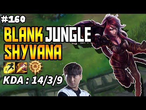 SKT T1 Blank Shyvana vs Xin Zhao Jungle - Korea Challenger Season 8