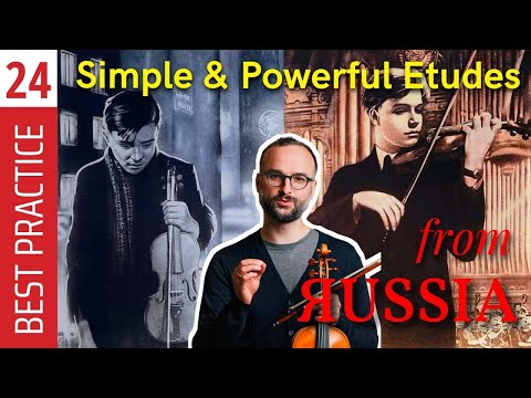 Simple & Powerful Violin Etudes [only known in Russia] PART 1