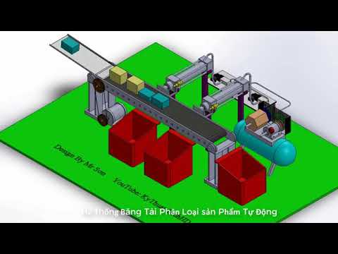 Automatic Product Sorting Conveyor System