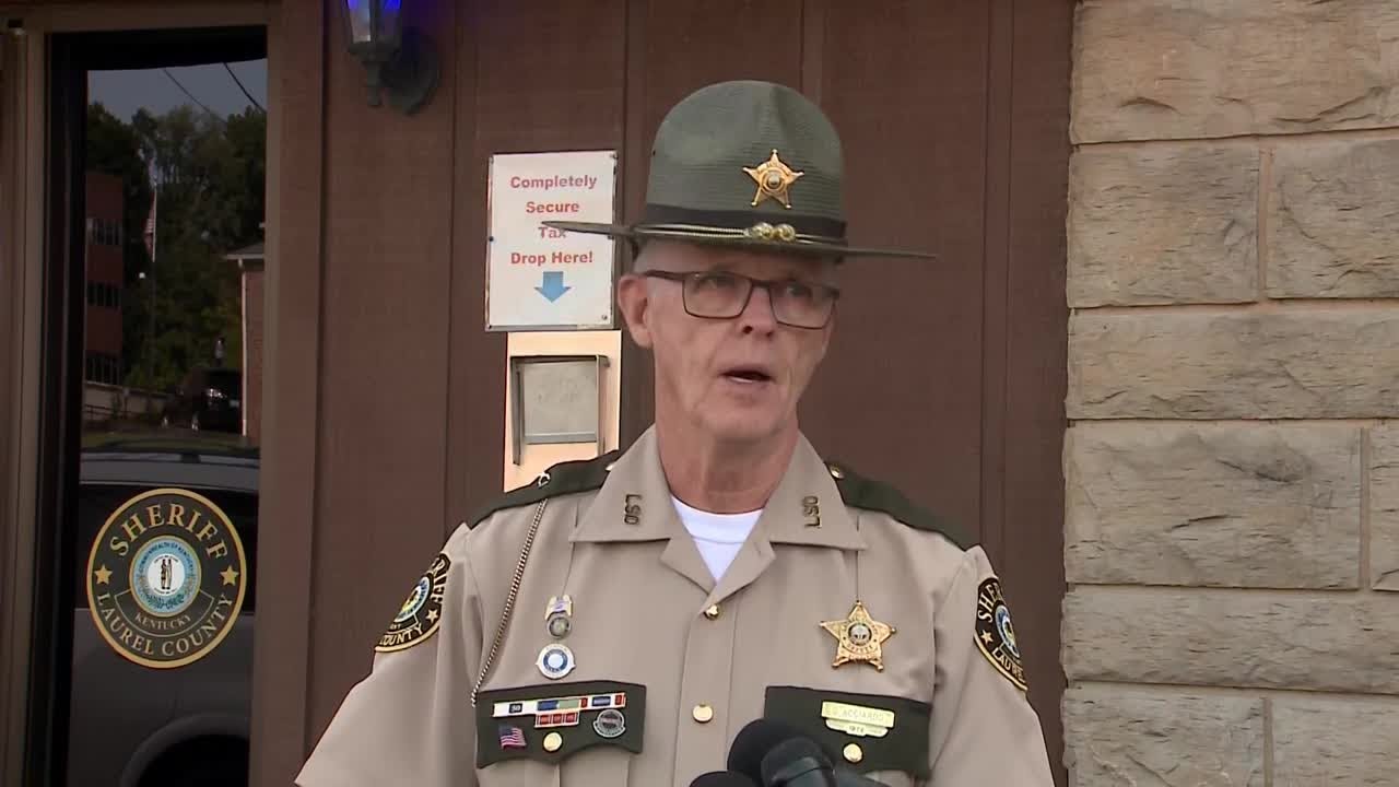 Laurel County Sheriff and Mayor give update; photos of suspect car to be released