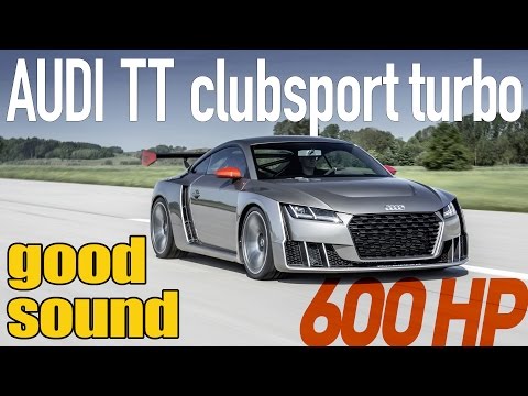 Audi TT Clubsport Turbo (600 hp) FIRST DRIVING