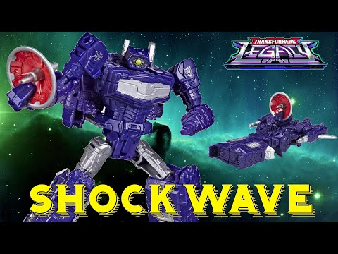 Transformers Legacy Core Class SHOCKWAVE | VIDEO REVIEW