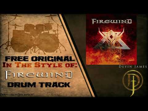 Firewind Styled Free Original Drum Track - 127 BPM (FREE DOWNLOAD)