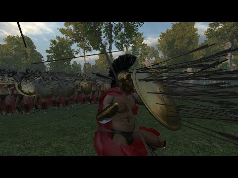 Mount & Blade II  Bannerlord 300 Spartans vs. 1000 Persian Archers