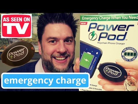 Power Pod review: as seen on TV emergency phone charge [120]