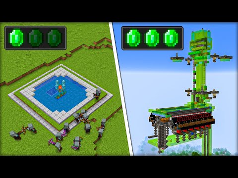 What Is The BEST Emerald Farm In Minecraft?
