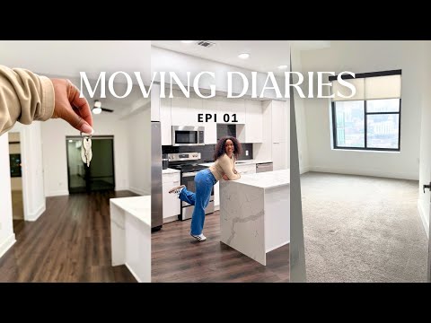 I MOVED INTO MY NEW APARTMENT! Apartment Tour, Moving Day, Unpacking