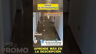 curso pisos con resina epoxica hotmart #shorts