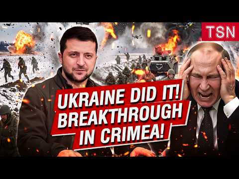 JUST LOOK WHAT UKRAINE HAS DONE IN CRIMEA! INCREDIBLE OPERATION — RUSSIAN TROOPS FLEE IN PANIC!