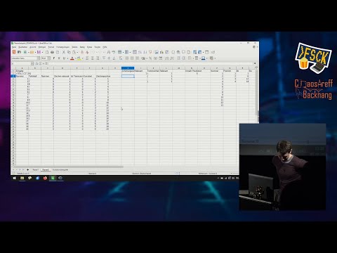 FSCK 2024 - Einen Parser in einem Tabellenkalkulationsprogramm erstellen