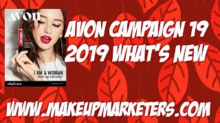 Avon Campaign 19 2019 What's New Preview