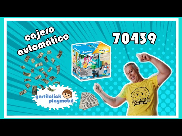 Vídeo relacionado con PLAYMOBIL Family Fun 70439 Turistas con Cajero, A Partir de 4 años