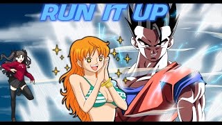 Wifisfuneral Ft Smokepurpp - Run It Up | Gohan vs Goku | Dragonball Super AMV