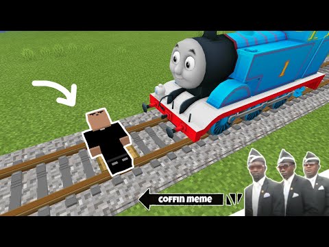Traps for Thomas Tank Engine in Minecraft - Coffin Meme
