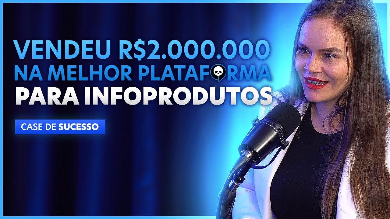 ELA FATUROU MAIS DE 2 MILHÕES SÓ VENDENDO INFOPRODUTOS NA CARTPANDA | Pandacast #76 | Bruna Medeiros
