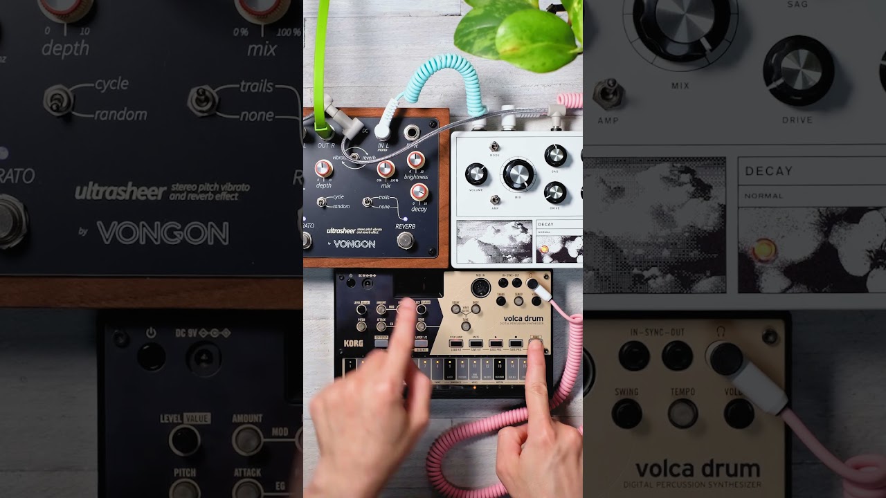 Ambient from a drum machine #shorts