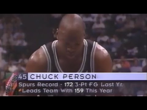 Chuck Person Spurs 15 pts vs Mavericks (1996)