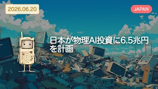 【アメリカ以外の世界のAIニュース】日本の物理AI投資から、アフリカのAI人材育成まで。世界が動く【Bleep】