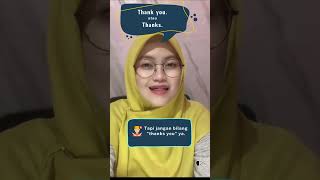 CARA BILANG &quot;TERIMA KASIH&quot; DALAM BAHASA INGGRIS