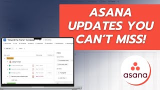 Asana Jan 2025 Updates 🚀 5 New Features You Need to Know