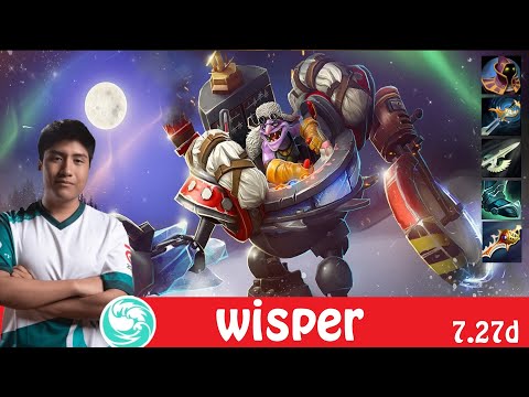 [DOTA 2] bc.Wisper the TIMBERSAW [OFFLANE] [7.27D]
