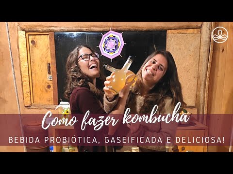 Como preparar kombucha l Espaço Flor das Águas