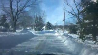 Blizzard 2010 - The back roads of Carroll County on day 2