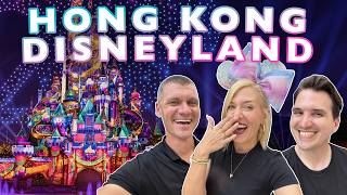 Our FIRST Time At Hong Kong Disneyland | Best Day Ever, Mystic Manor, Fireworks, Duffy, Snacks, Tips