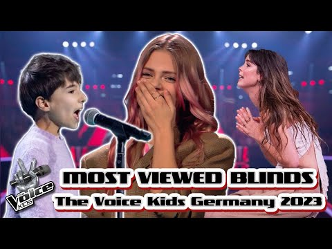 TOP 5 | MOST VIEWED Blind Auditions of 2023 Germany | The Voice Kids
