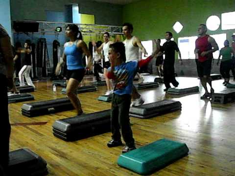 Relanzamiento Body Step 83, Neo Spa Gym Tijuana Miriam y su retoño